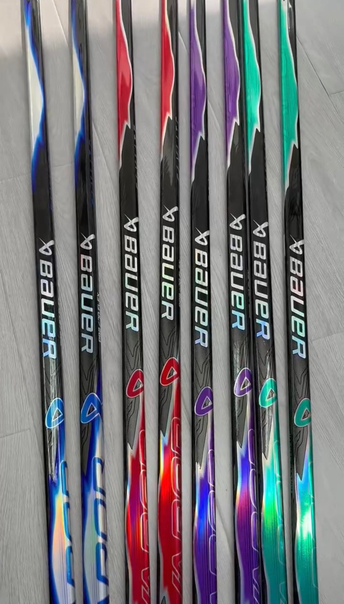 Bauer Flylite in black and 3 alternate colors, Brand New Bauer Flylite